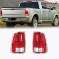 Set of 2 LED Tail Lights for Ram 1500 2500 3500 (2013–2018) Chrome Trim