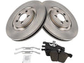 Front Brake Pad and Rotor Kit for Jaguar XF (2009–2015) PV749KD