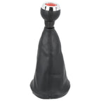 6 Speed Gear Shift Knob Gaiter Boot Covers Kit for BMW Mini (0.59")