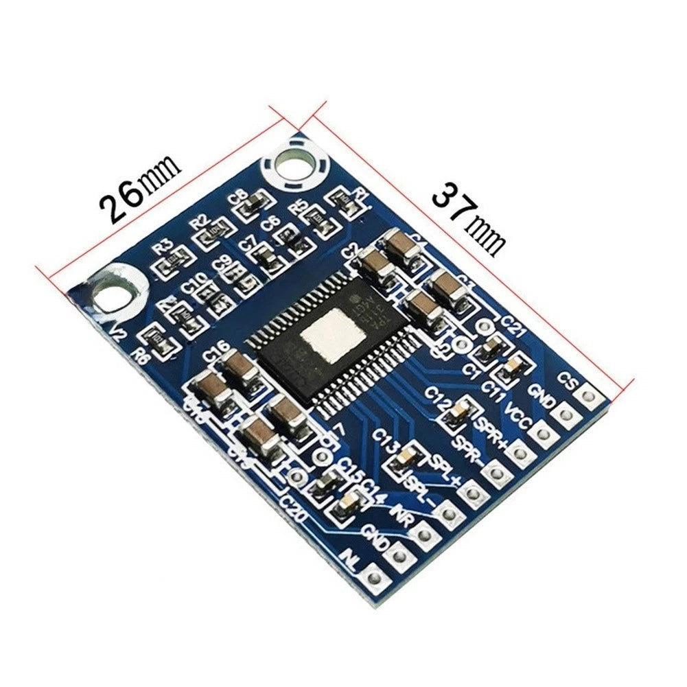TPA3116D2 Audio Module Dual Channel 50W Output DC12V DC24V