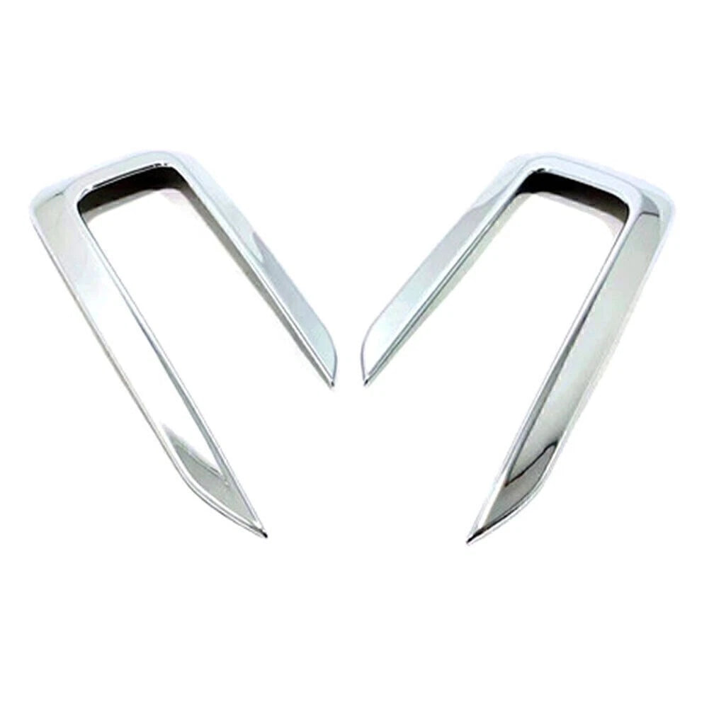 Chrome ABS Front Fog Lamp Shade Cover Trim for Volvo XC40 (2018–2022)