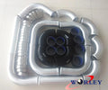 3" 76mm Aluminum Universal Intercooler Turbo Piping Kit for Cars