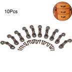 10Pcs Antique Decorative Pulls Handle Knob for Jewelry Box Drawer Cabinet Door