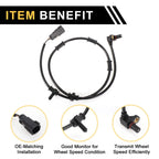 ABS Wheel Speed Sensor No. 5093834AA for Dodge Ram 3500 (2003–2005)