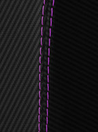 Manual Shift Boot for Ford Mustang (2015–2020) Carbon Fiber Purple Stitch