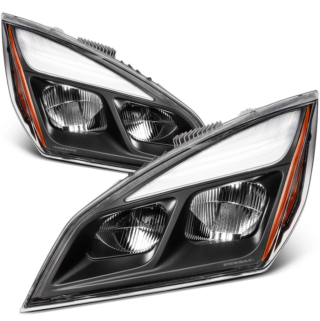 Pair LED Headlight Assembly for Freightliner Cascadia (2018–2026)