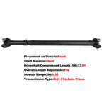 Drive Shaft 853mm for Chevrolet K2500 (1999–2000) 8600/7200 Lb Gvw