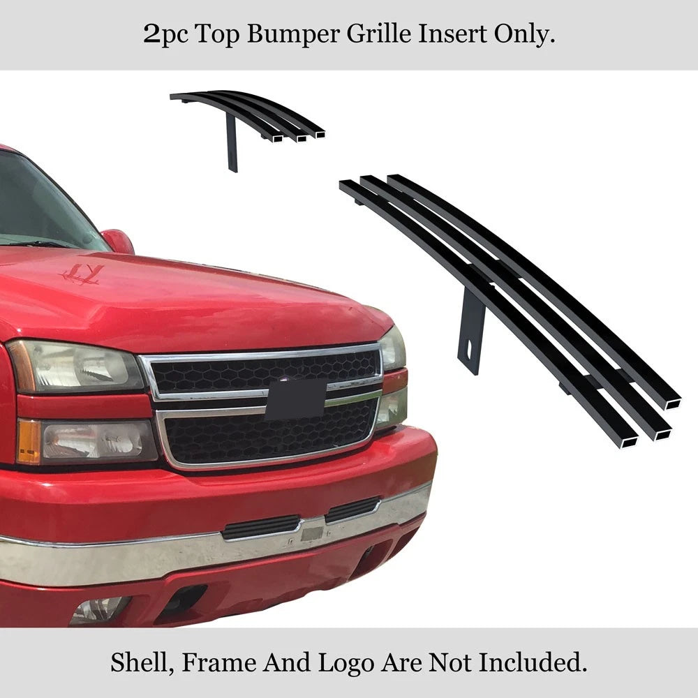 Black Billet Grille for Chevy Silverado 1500/2500 (2003-2006)