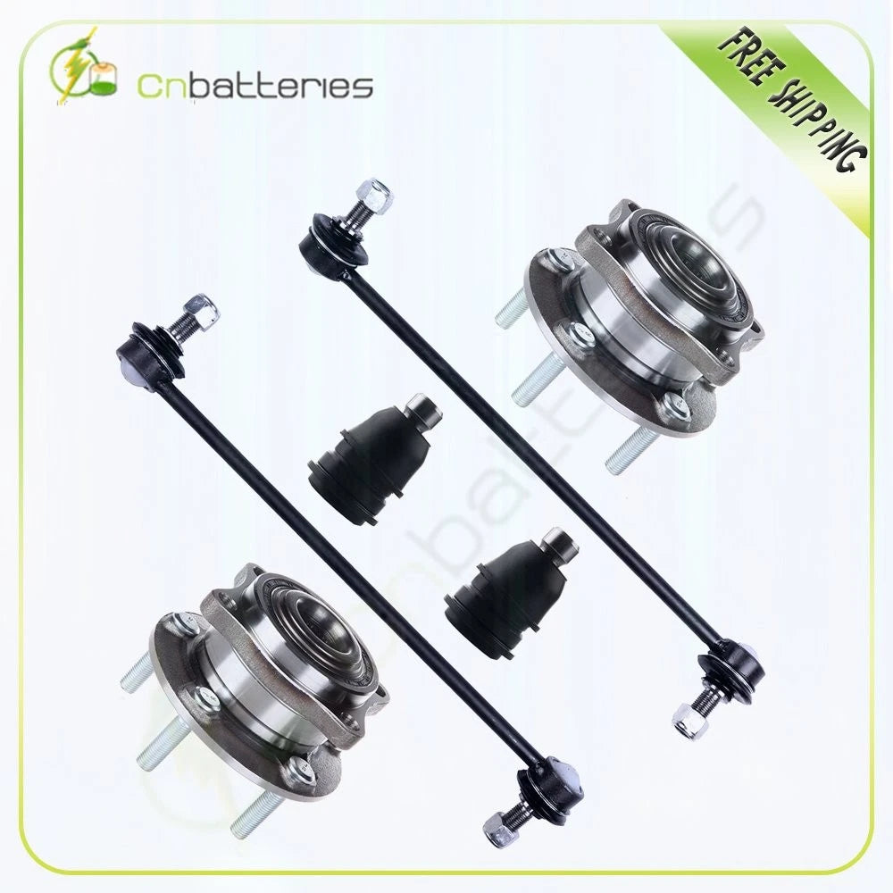 Set of 2 Front Wheel Hub & Bearing Assembly for Kia Sorento (2001–2002)