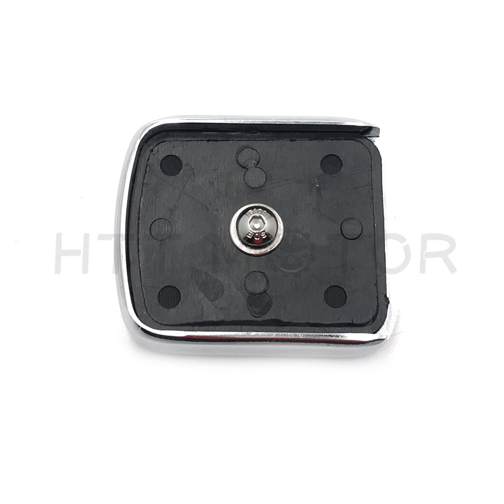 Chrome Skull Brake Pedal Pad for Harley Night Train FXSTC (2001–2003)