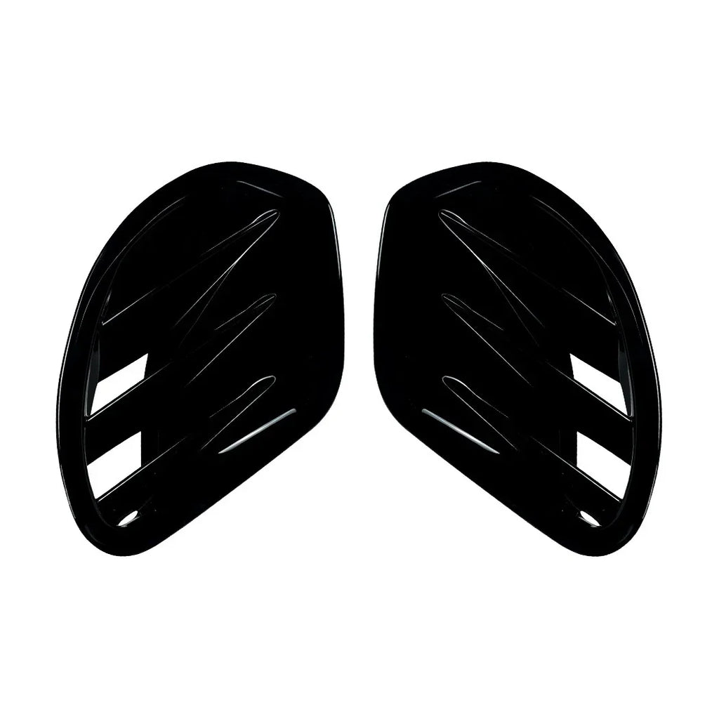 Gloss Black Rear Exhaust Tips Side Decorative Vent for Alfa Romeo Tonale