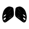 Gloss Black Rear Exhaust Tips Side Decorative Vent for Alfa Romeo Tonale