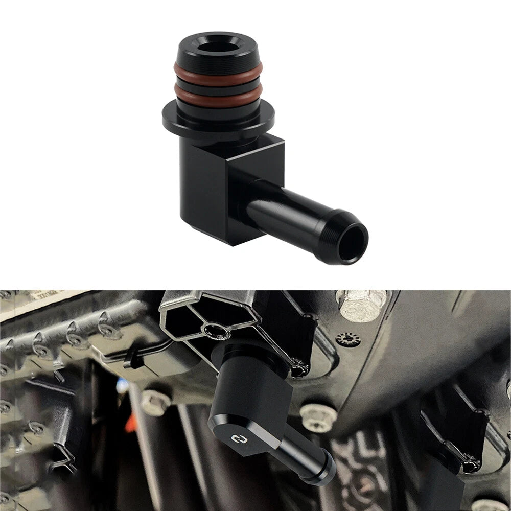 Set of 2 Aluminum Fuel Gas Spigots for Husqvarna Norden 901 (2022–2023) 701 Enduro (2016–2024)