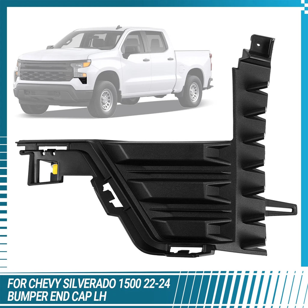 Bumper End Cap Air Duct Left for Chevy Silverado 1500 (2022–2024) 85594103