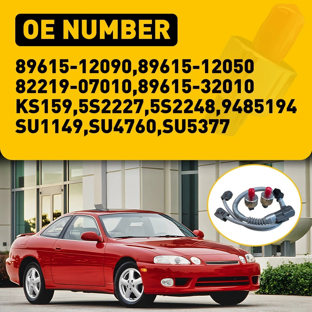Pair Rear Bumper Bracket Support for Toyota Corolla (2009–2013)