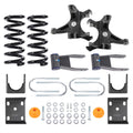 Front 4" & Rear 7-8" Drop Kit For Chevrolet GMC C1500 88-98 W/Coil Spring