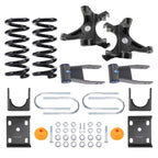 Front 4" & Rear 7-8" Drop Kit For Chevrolet GMC C1500 88-98 W/Coil Spring