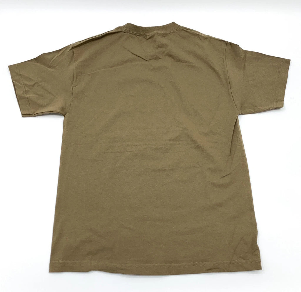 Modern Ford Bronco T-Shirt Tan with Black Emblem for 2021–2025