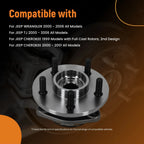 Front Wheel Hub Assembly for Jeep Wrangler TJ (2000–2006) HB513158 3-Bolt