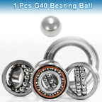35.0mm Bearing Ball for G40 Precision (Steel, Silver Tone)
