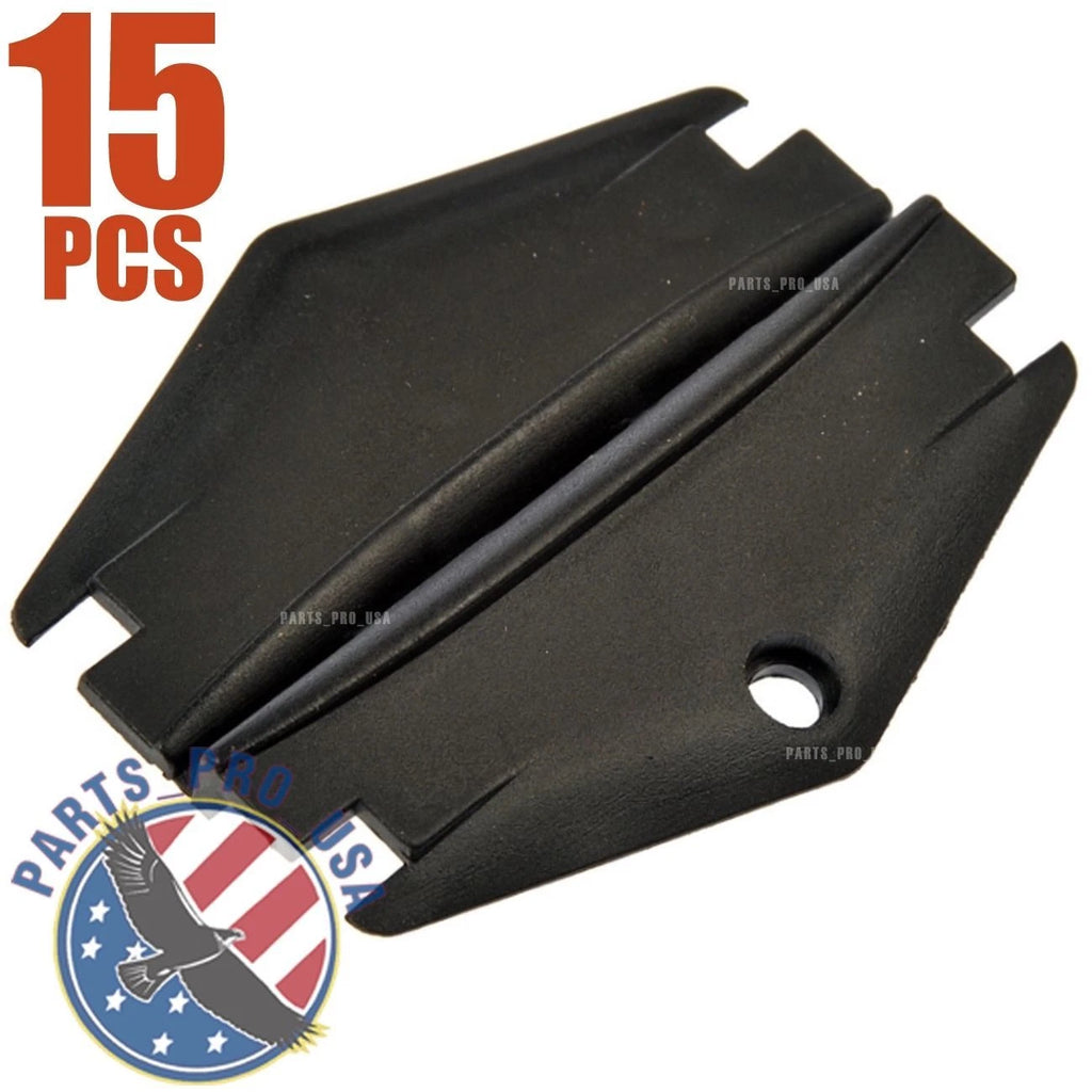 Set of 15 Door Window Guide Retainer Clips for Chevy Cadillac Buick (2010–2023)