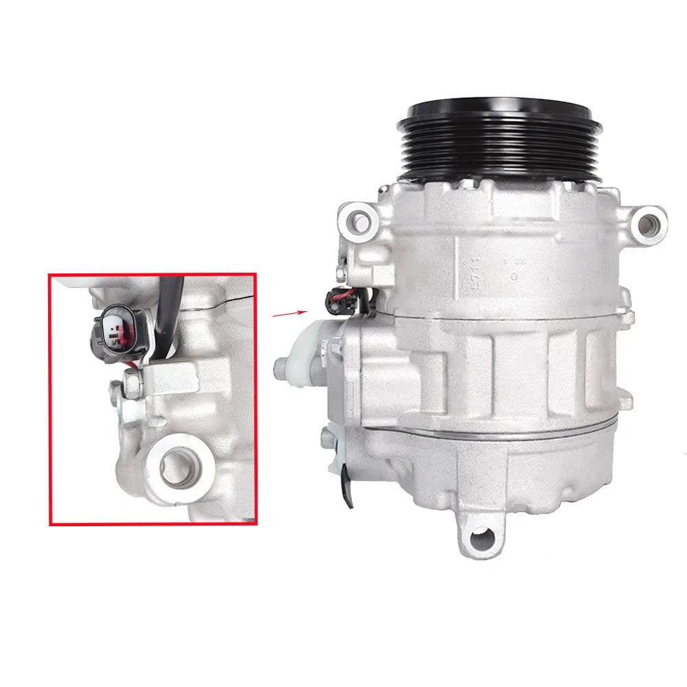 A/C Compressor with Clutch for Mercedes-Benz C240 C280 C320 C350 E350 G550 S550 (2001–2006)