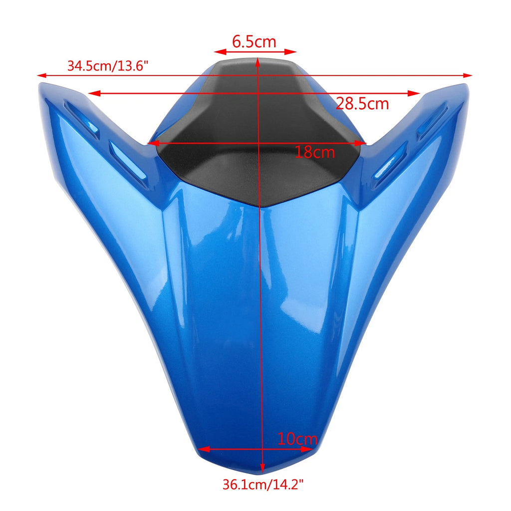 ABS Rear Seat Fairing Cover for Kawasaki Z900 Z ABS (2017–2024) Blue