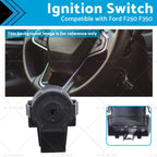 Ignition Switch for Ford F250 F350 (2011–2019) 924-867 98AZ11572A F-WK136