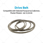 Drive Belt 532 13 09-69 for Husqvarna Craftsman Poulan Mowers