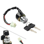 6Pin 6 Wire Ignition Barrel Switch + 2 Keys for Motorcycle Scooter Quad Dirt Bike