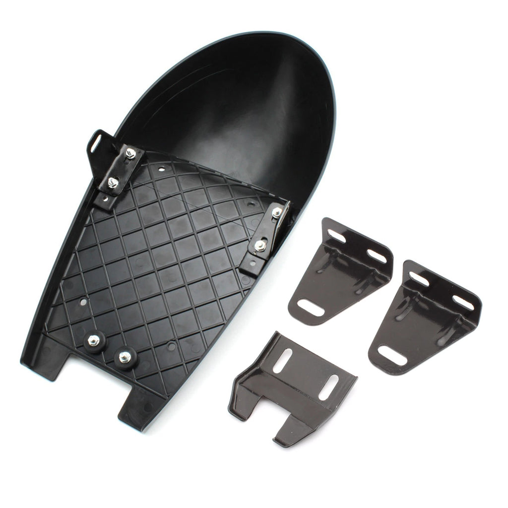 Custom Scrambler Seat for Cafe Racer (Vintage Retro Flat Hump)