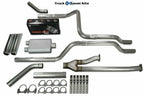2.5" Dual Exhaust Kit for Toyota Tundra (2014–2021) Pro Corner Chrome Tip