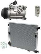 AC Compressor Kit With Condenser for Cadillac SRX 3.6L (2004–2009)