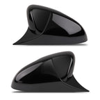 Set of 2 Side Mirror Cover Caps for Honda Accord (2018–2022) Black