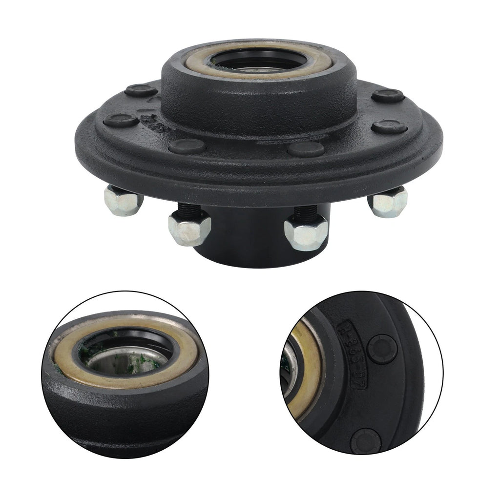 Trailer Axle with Bearing Kit for 7000lb Trailer (8 on 6.5)