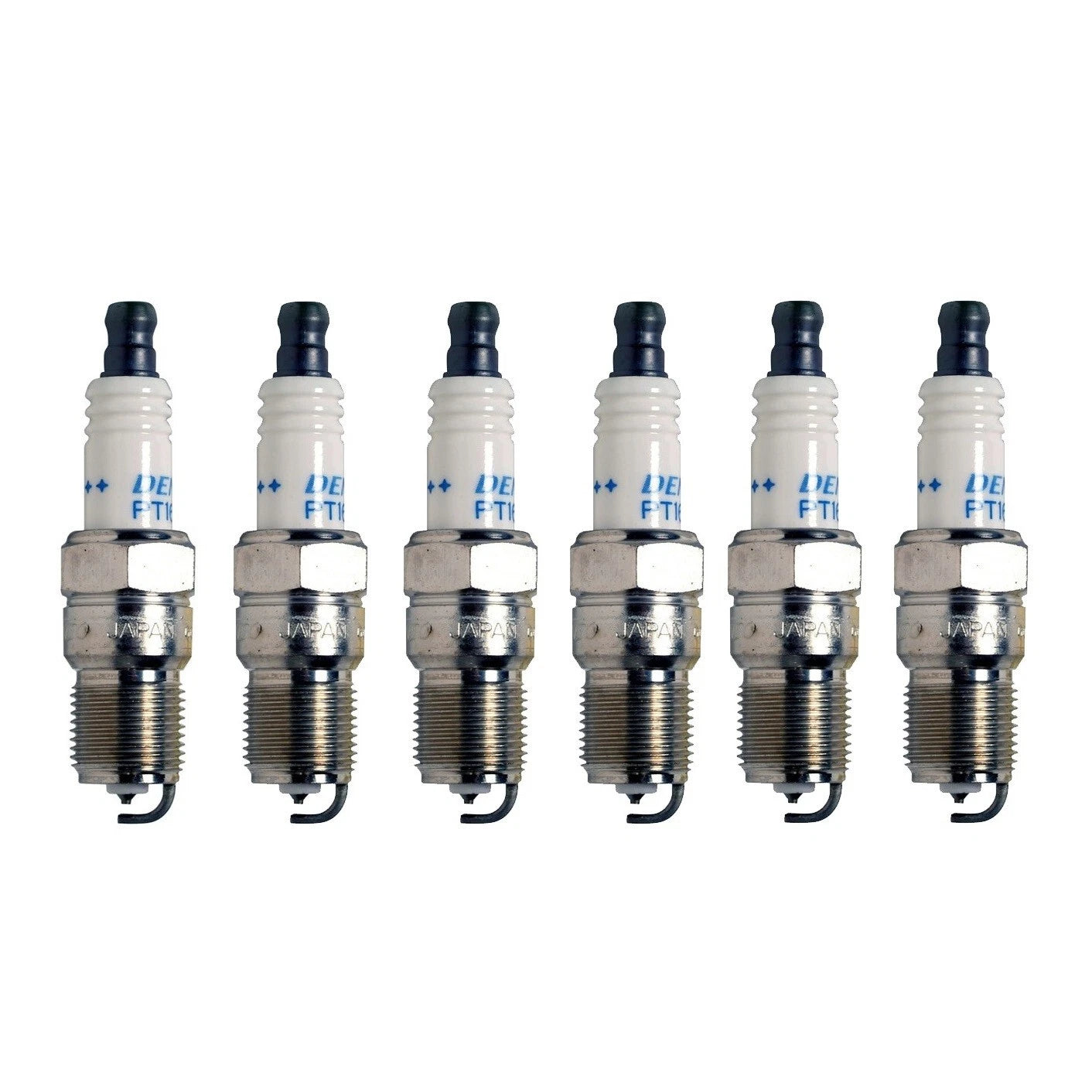 Set of 6 Denso Double Platinum Spark Plugs for Buick Chevy Ford GMC Isuzu (–)