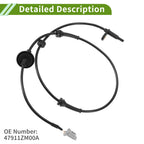 ABS Wheel Speed Sensor No. 47911ZM00A for Nissan Quest (1993–2002)