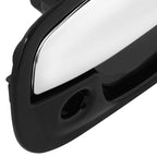 Front Right Exterior Door Handle w/Keyhole for Honda Civic Sedan (1996–2000)