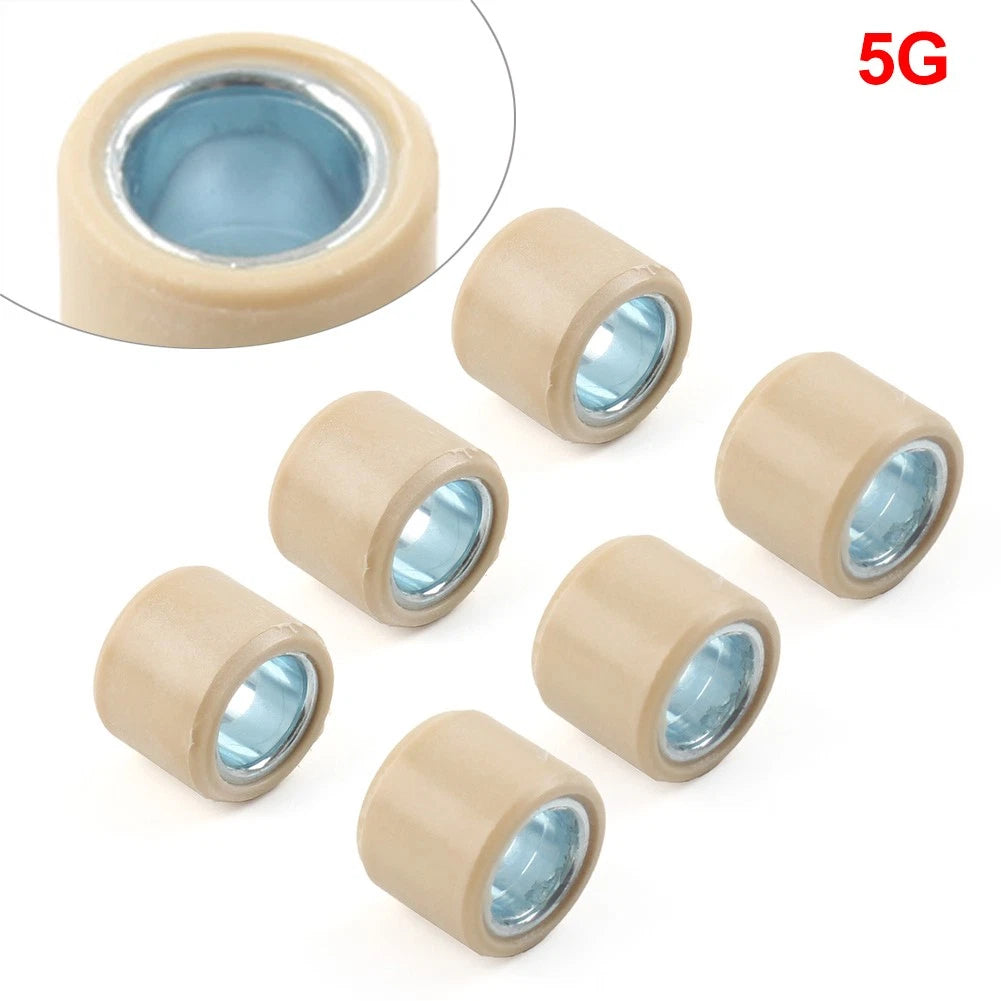 Set of 6 Variator Rollers 16X13 for GY6 50cc Scooter Moped (50cc)