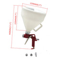 1.5 Gallon Air Hopper Spray Gun for Texture Wall Painting (Nozzle Included)