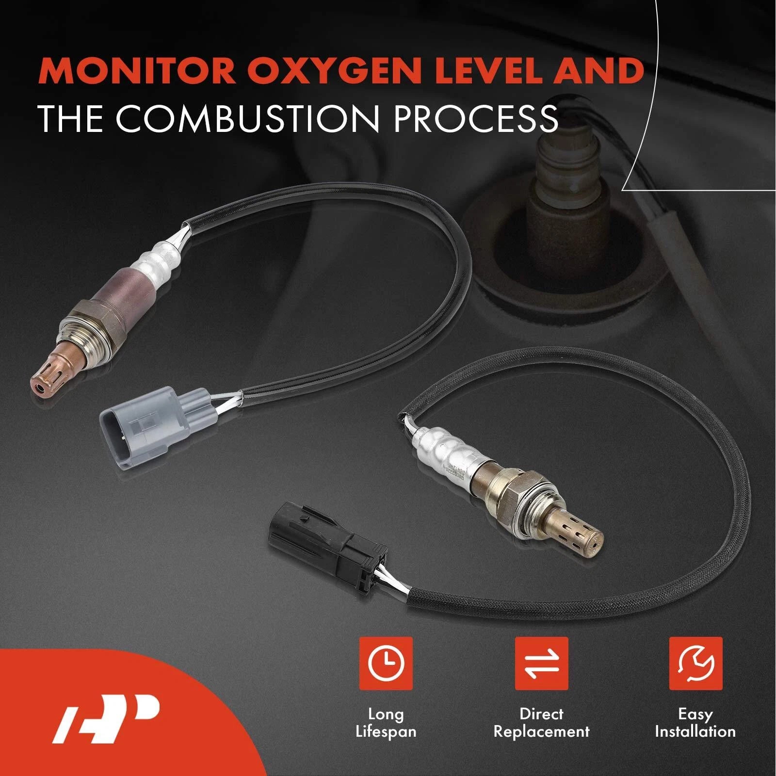 Upstream & Downstream O2 Oxygen Sensor for Toyota Yaris (2015-2018)
