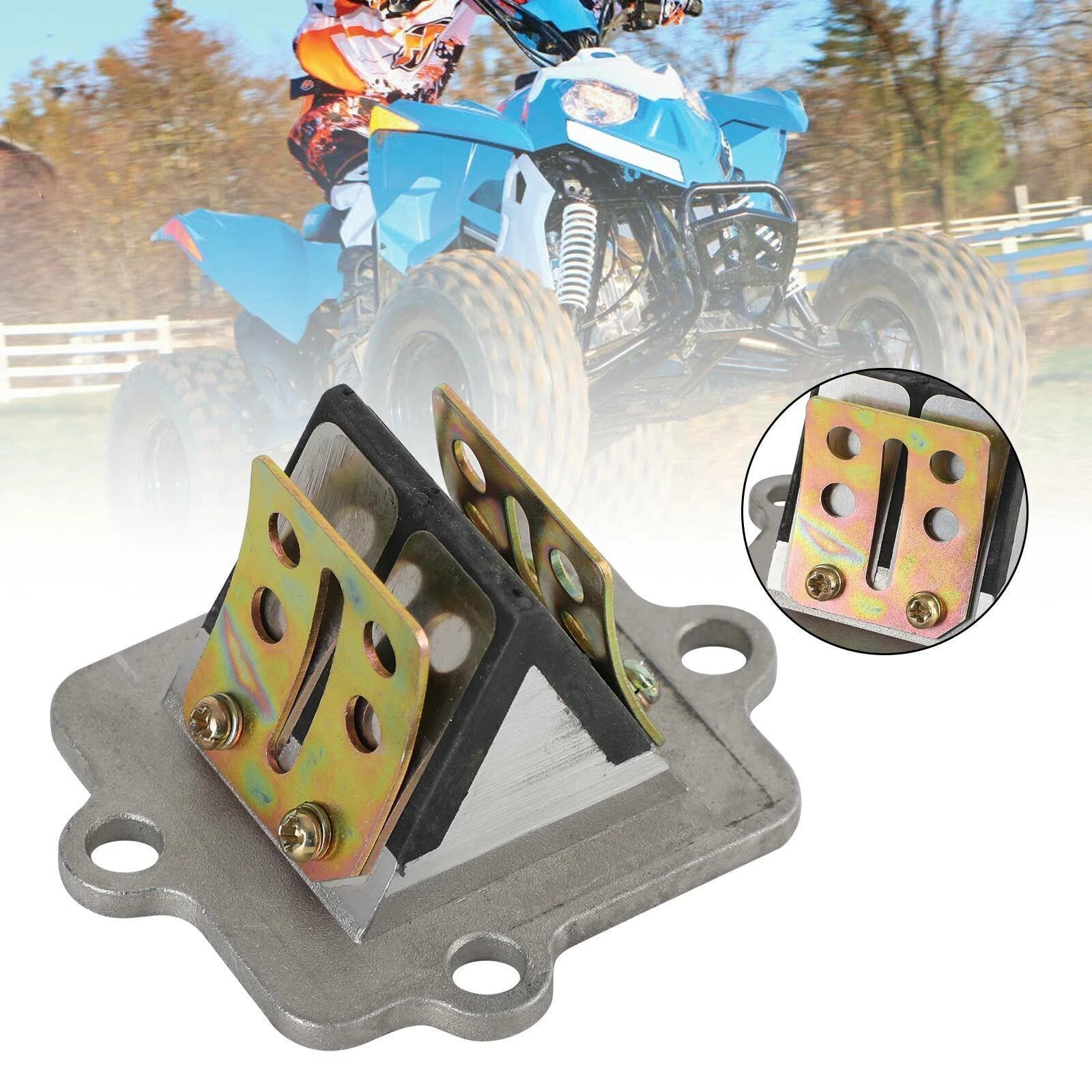 Reed Valve System for Polaris 50 90 ATV Predator Sportsman (2001–2006) 0450063 T9