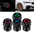 4Pcs Tire Valve Stem Caps Anodized Aluminum for Kia (2010–2025)