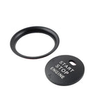 Black Engine Start Push Button Cover Ring Trim for Mazda 3 6 CX-5 (2003-2023)