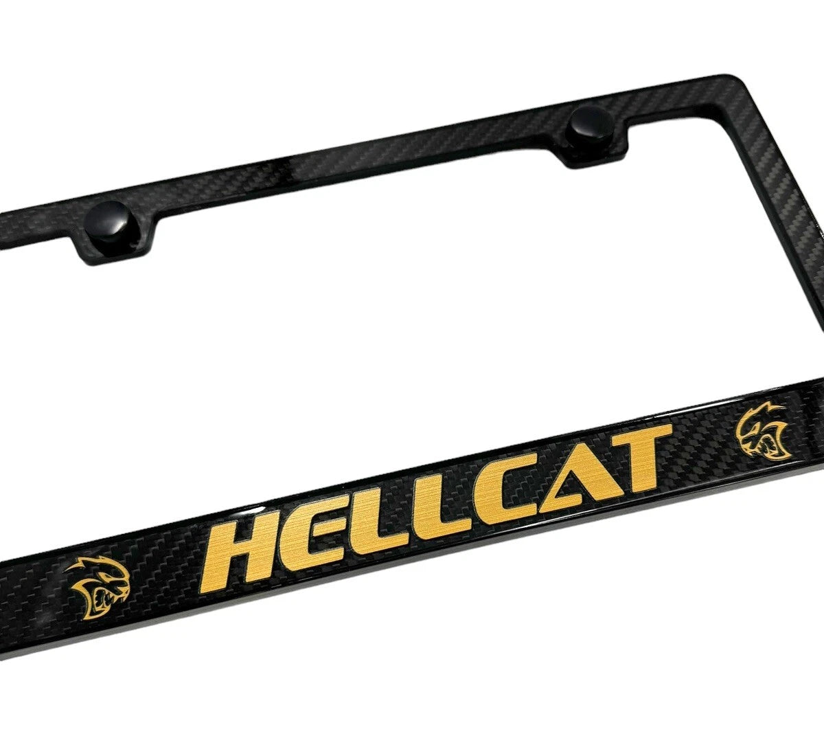 ABS License Plate Frame Replacement for Dodge Challenger SRT Hellcat (2015–2023)
