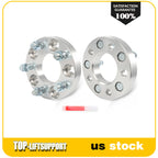 2X 1" Wheel Spacers for Ford Mustang Jeep Wrangler