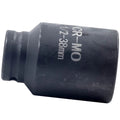 Set of 5 Deep Spindle Axle Nut Sockets for (33mm-38mm)