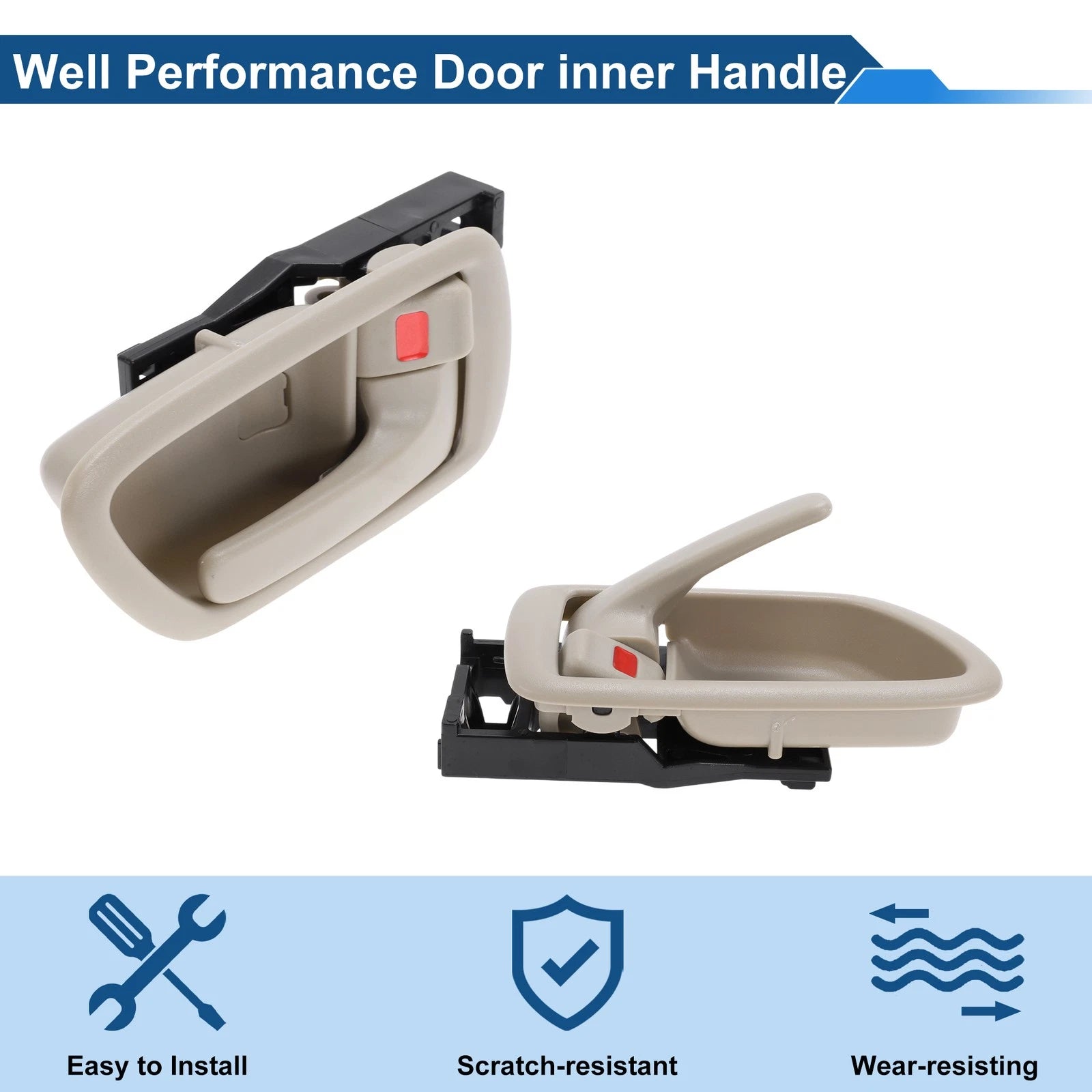 Front Driver Side Interior Door Handle for Toyota Avalon (2000–2004) No. 692050C030