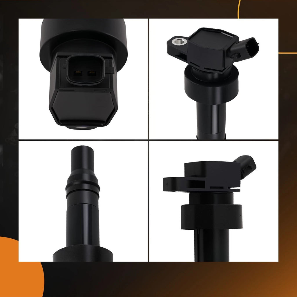 4x Black Pack Set for Hyundai Veloster / Kia Forte5 (2013–2015)
