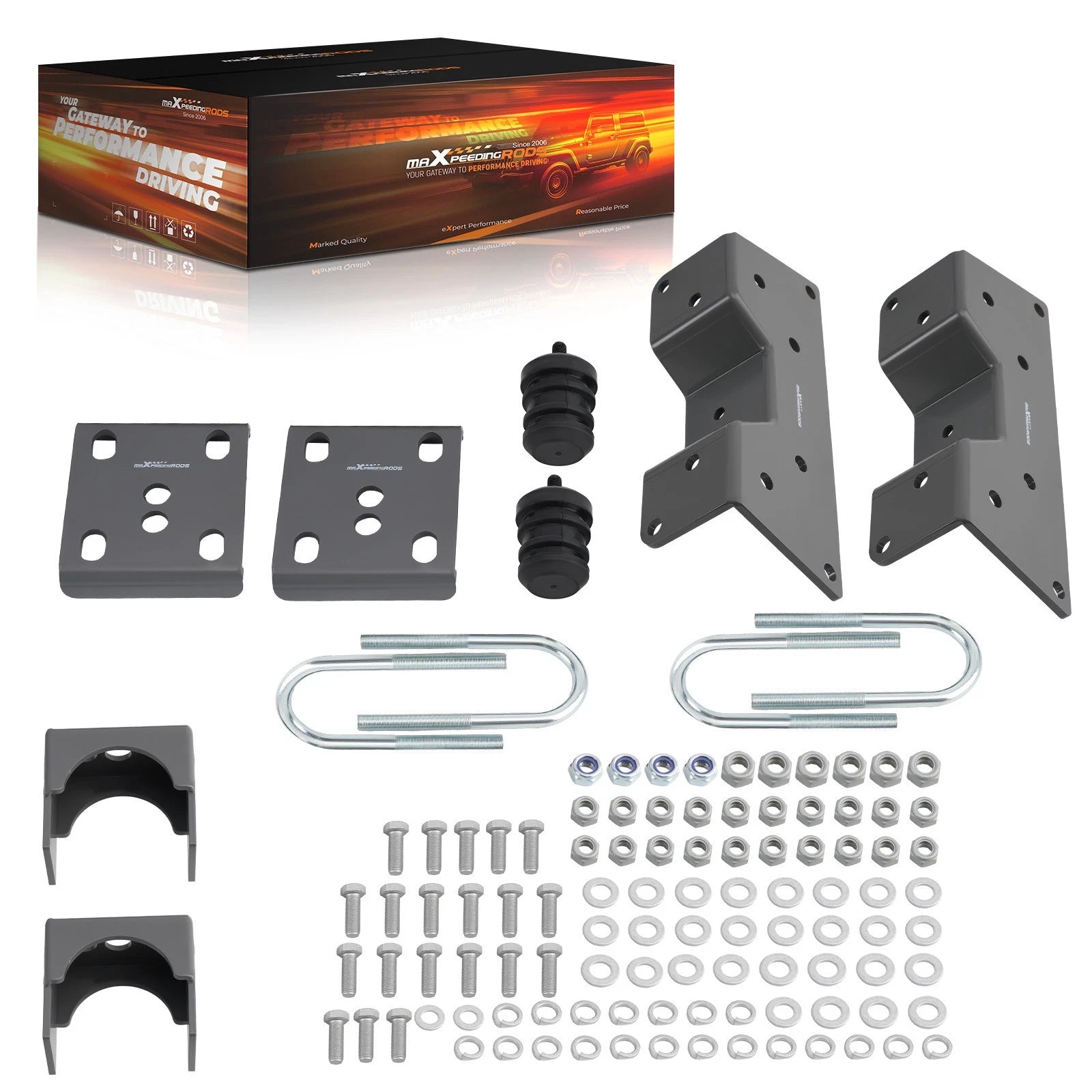 5" Rear Axle Flip Kit with C Notch for Chevy C10 GMC Truck (1973–1987)